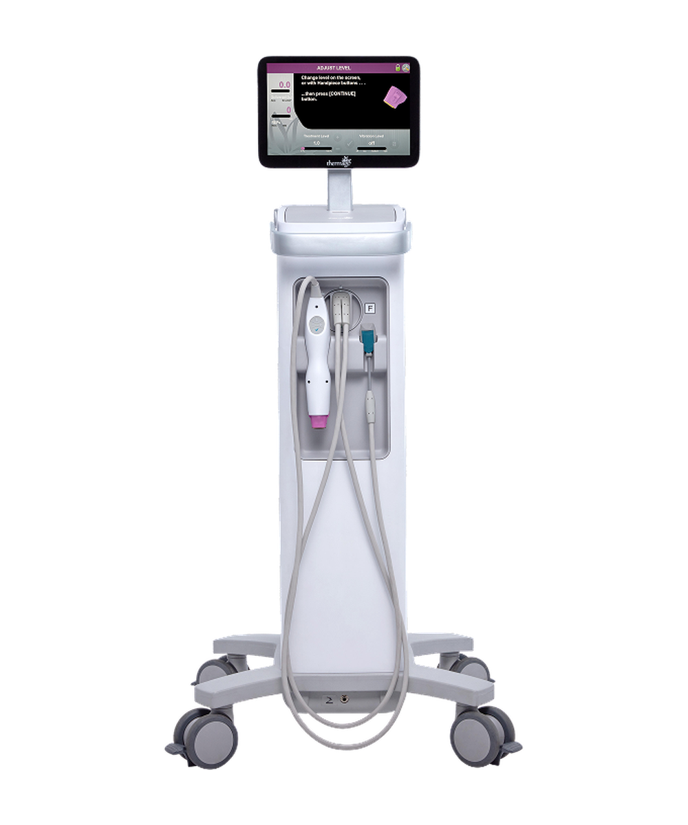 Thermage FLX device available at Le Moir Clinic